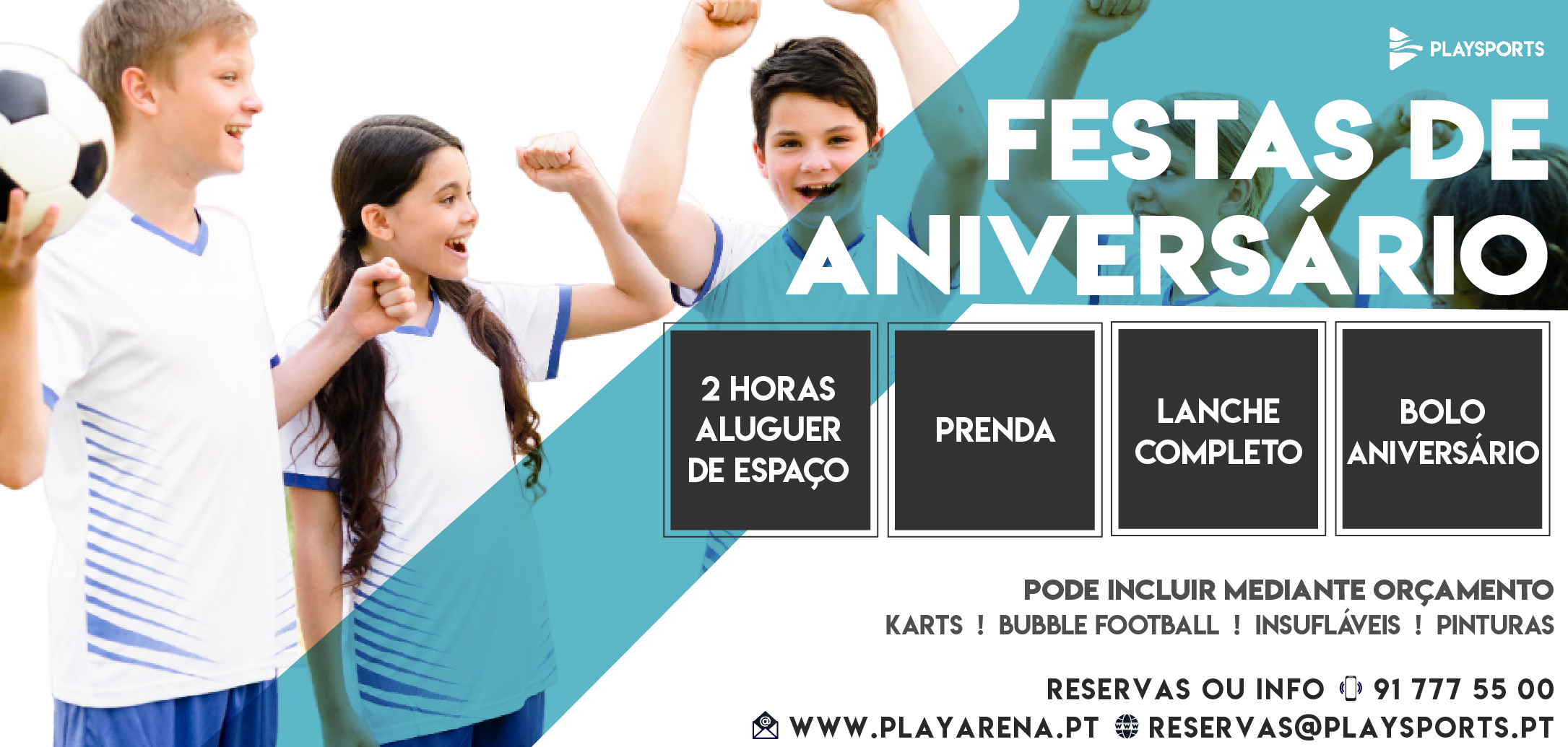 FESTAS ANIVERSÁRIO CAMPOS PLAYARENA